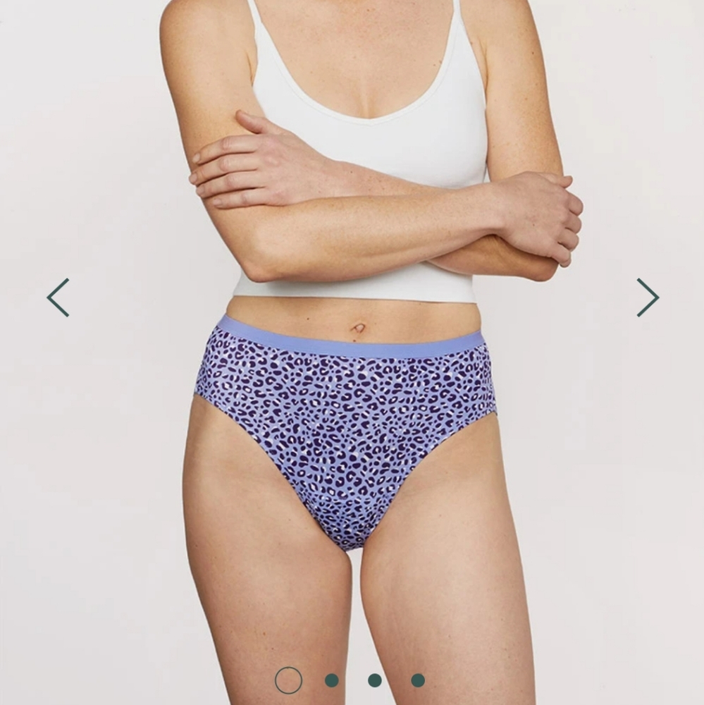 Speax discontinued French Cut Snow Leopard undies